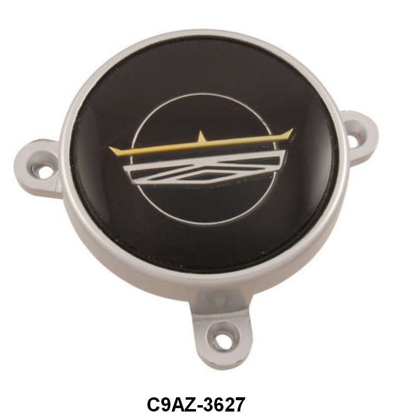 HORN BUTTON, HORN RING OR HORN PAD EMBLEM - 69 GLX/FRLN 3 SPOKE