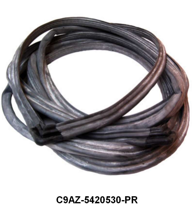 FRONT DOOR SEALS - 69-72 GALAXIE 4DR SEDAN #54/4DR WAGON #71