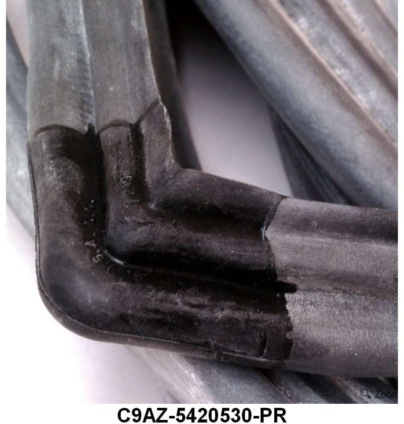 FRONT DOOR SEALS - 69-72 GALAXIE 4DR SEDAN #54/4DR WAGON #71