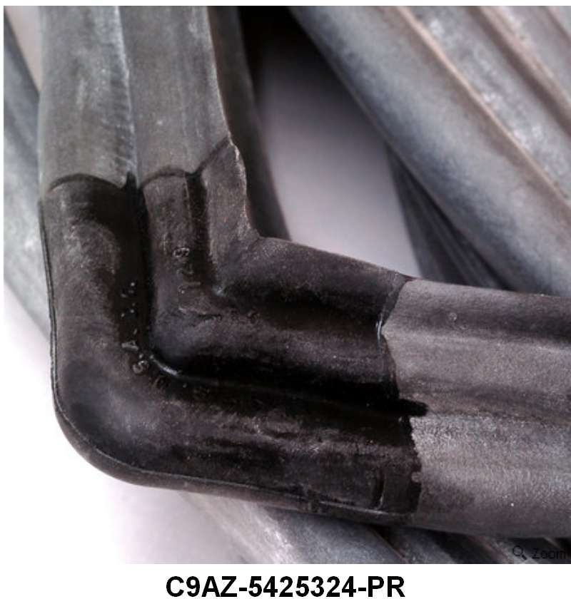 REAR DOOR SEALS - 69-72 GALAXIE 4DR SDN #54
