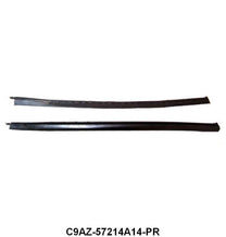 FRONT OF REAR DOOR GLASS TO FRONT DOOR GLASS - 69 GLX 4DR HRDTP #57