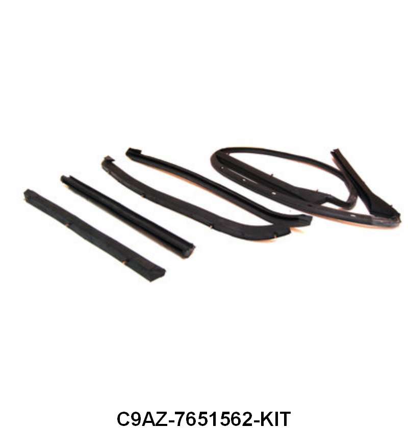 CONVERTIBLE TOP SEAL KIT - 69-72 GALXIE CONV 5 PIECES