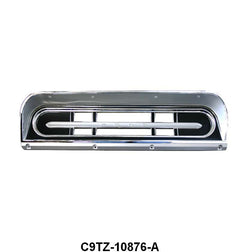 INSTRUMENT CLUSTER BEZEL - 67-72 F-100/F-350 BLACK & CHROME