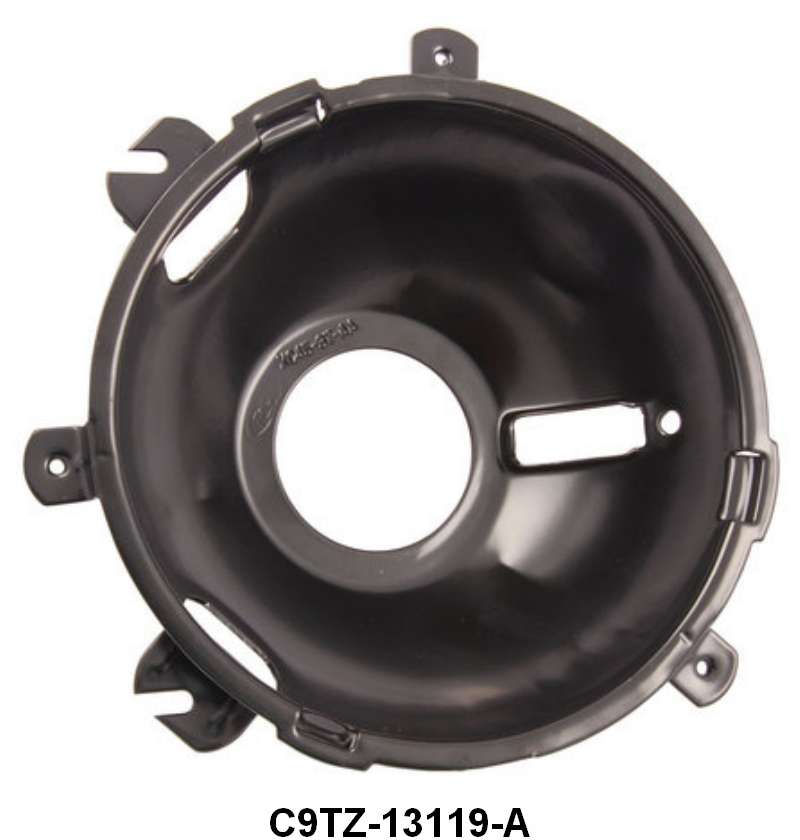 HEADLIGHT BULB RETAINER BUCKET - 67-68 MUSTANG LH, 67-69 F-100/350 RH