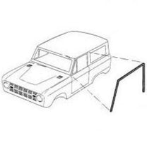 UPPER DOOR SEALS - 66-77 BRONCO
