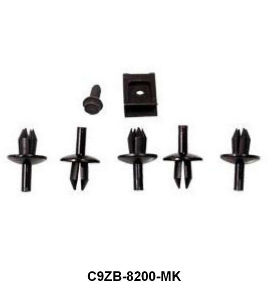 GRILLE MOUNTING HARDWARE - 69-70 MUSTANG