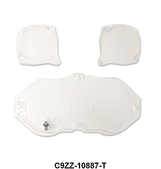 INSTRUMENT BEZEL LEN SET - 69-70 MUSTANG WITH FACTORY TACH