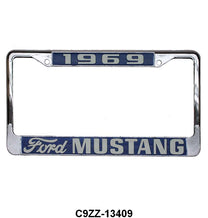 MUSTANG LICENSE PLATE FRAME - 69 MUSTANG