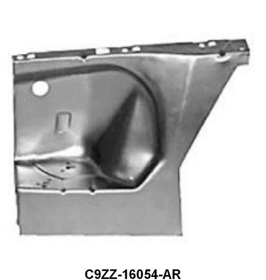 FRONT OF FENDER APRON PATCH PANEL - 69-70 MUSTANG RIGHT HAND