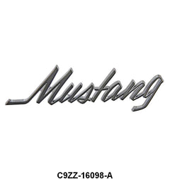 FENDER EMBLEM/SCRIPT - 69-73 MUSTANG