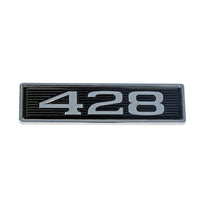 HOOD SCOOP SIDE EMBLEM - 69 FAIRLANE/RANCHERO/MUSTANG "428"