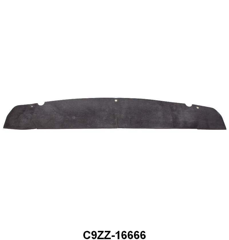 HOOD SCOOP SEAL FOR NON-FUNCTIONAL HOOD SCOOP - 69 FAIRLANE, 69-70 MUSTANG