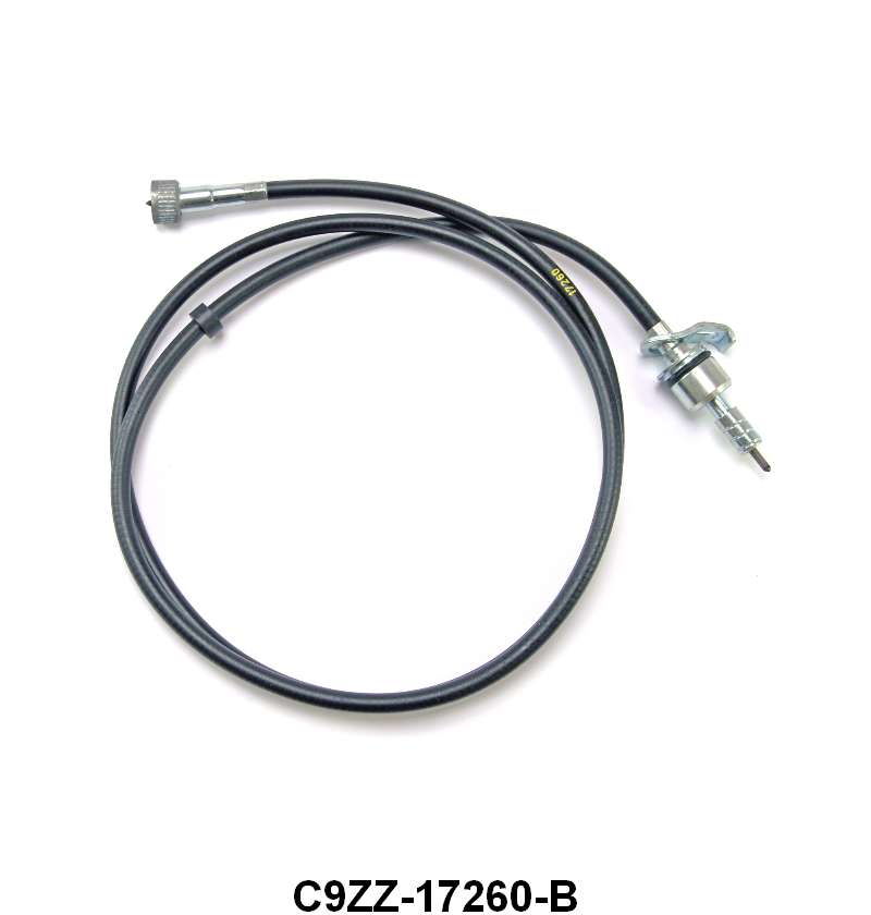SPEEDOMETER CABLE & HOUSING - 69-70 MUSTANG 4spd, 66-1/2"