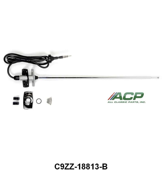 FRONT FENDER MOUNT ANTENNA - 69-70 MUSTANG BASE PAD IS NOT CORRECT