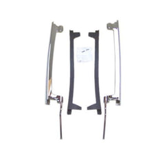 QUARTER WINDOW CHROME FRAME - 69-70 MUSTANG FASTBACK