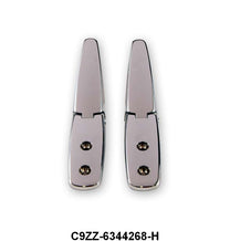 REAR WINDOW LOUVER UPPER HINGES - 69-70 MUSTANG