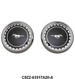 QUARTER POST/ROOF EMBLEM - 69-70 MUSTANG FASTBACK ROOF SIDE