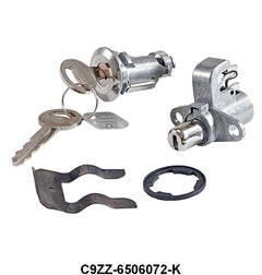 TRUNK & GLOVE BOX LOCK CYLINDER SET - 69-70 MUSTANG, COUGAR, 69-71 GALAXIE