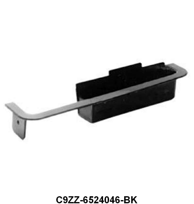 DELUXE DOOR PANEL CUP - 69 MUSTANG RIGHT HAND BLACK