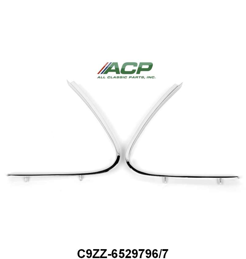 QUARTER WINDOW MOLDING - 69-70 MUSTANG COUPE