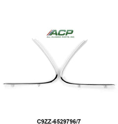 QUARTER WINDOW MOLDING - 69-70 MUSTANG COUPE