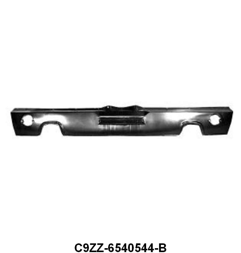 REAR VALANCE - 69-70 MUSTANG WITH EXHAUST CUTOUTS