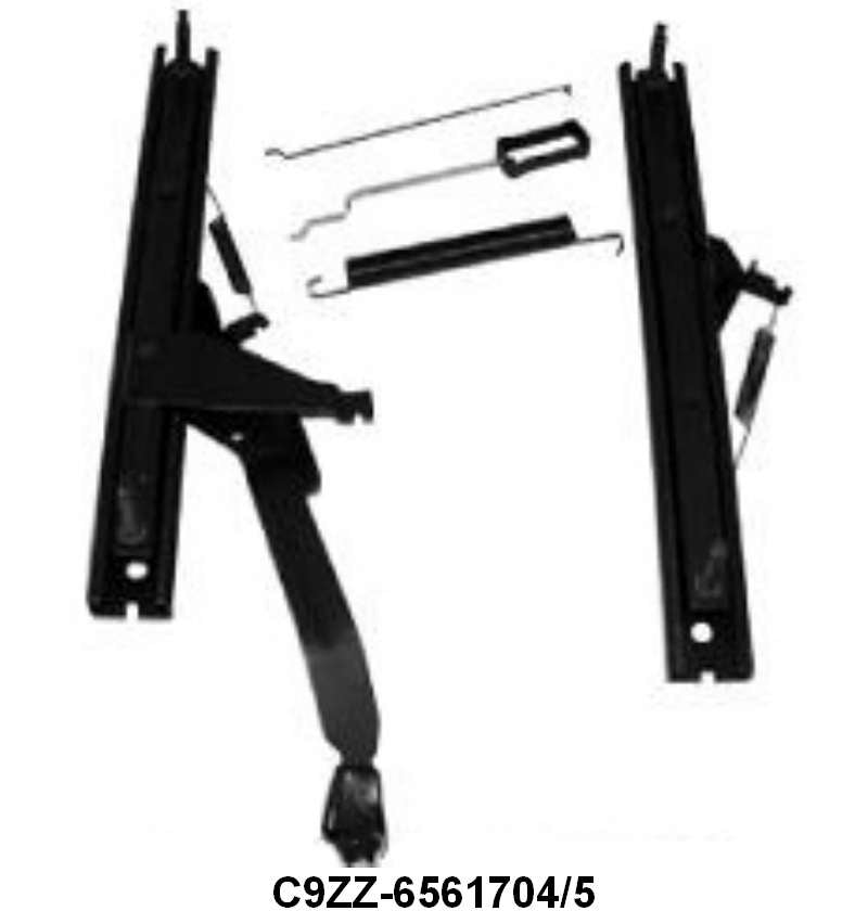 SEAT TRACK ASSEMBLY - 69-70 MUSTANG