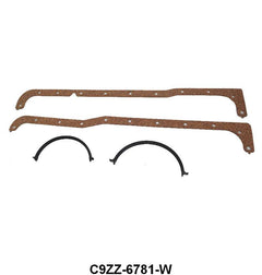 OIL PAN GASKET SET - 69-71 GALAXIE/FAIRLANE/MUSTANG, 75-79 F-100 351W