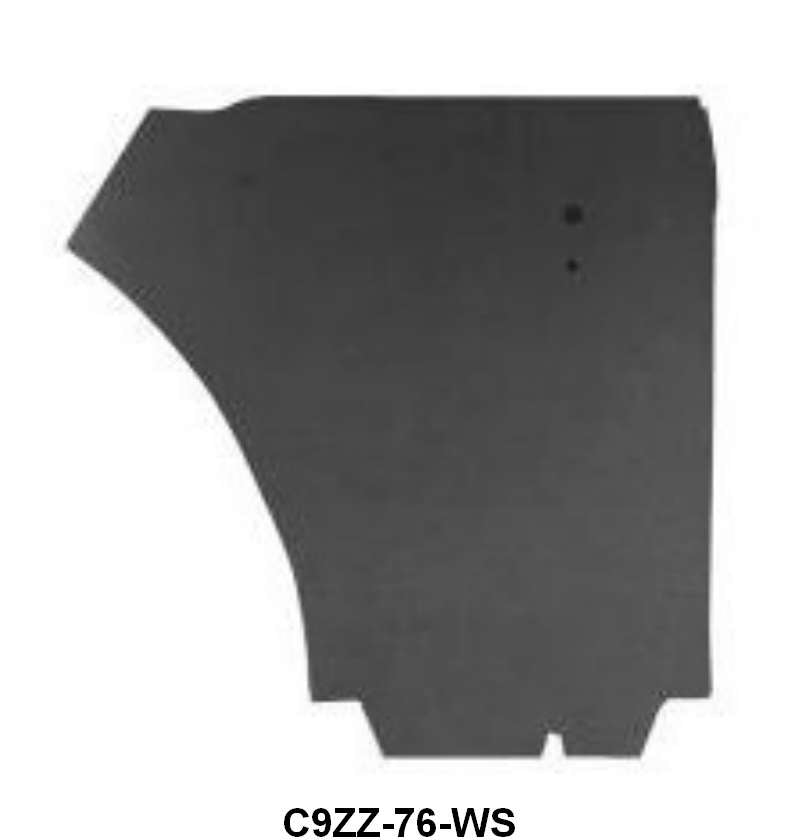 WATER SHIELDS - 69-70 MUSTANG CONVERTIBLE