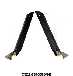 WINDSHIELD PILLAR POST MOLDING - 69-70 MUST CONV BLACK