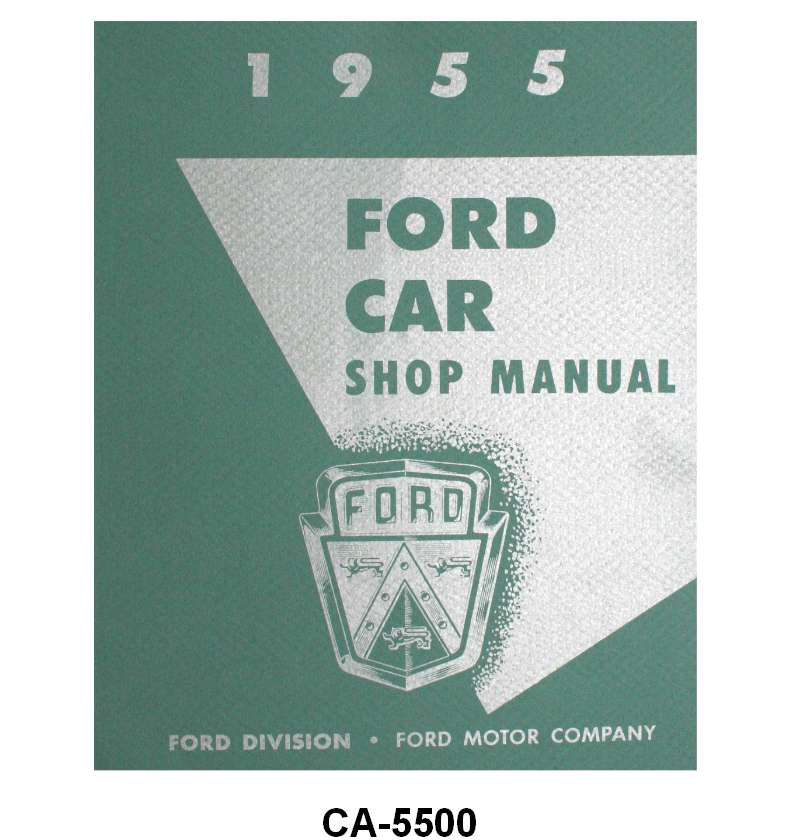SHOP MANUAL - 55 PASSENGER, T-BIRD, 344 PAGES
