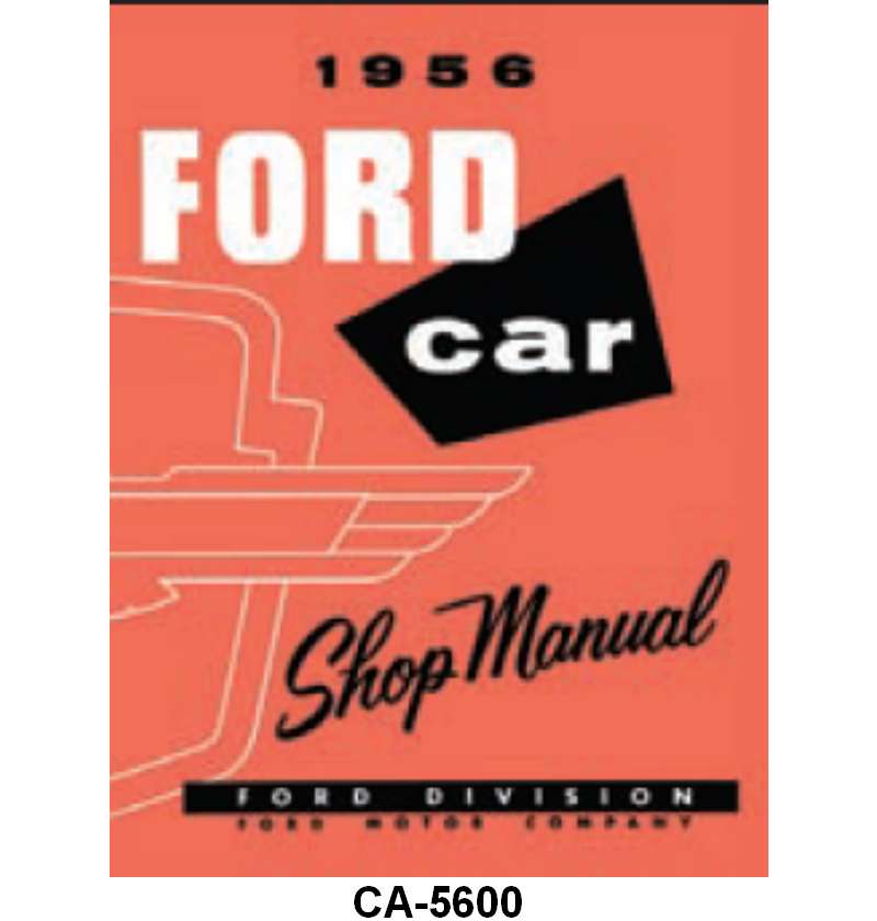 SHOP MANUAL - 56 PASSENGER, T-BIRD