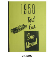 SHOP MANUAL - 58 PASS/RANCHERO