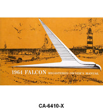 OWNERS MANUAL - 64 FALCON/RANCHERO