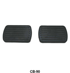 BRAKE & CLUTCH PEDAL PAD COVERS - 49-51 MERC