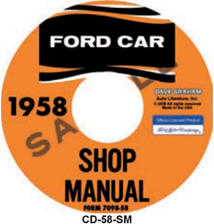 SHOP MANUAL ON CD - 58 PASS/RANCHERO