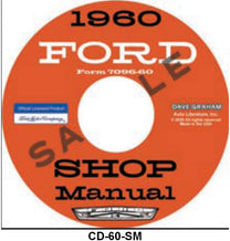 SHOP MANUAL ON CD - 60 GALAXIE