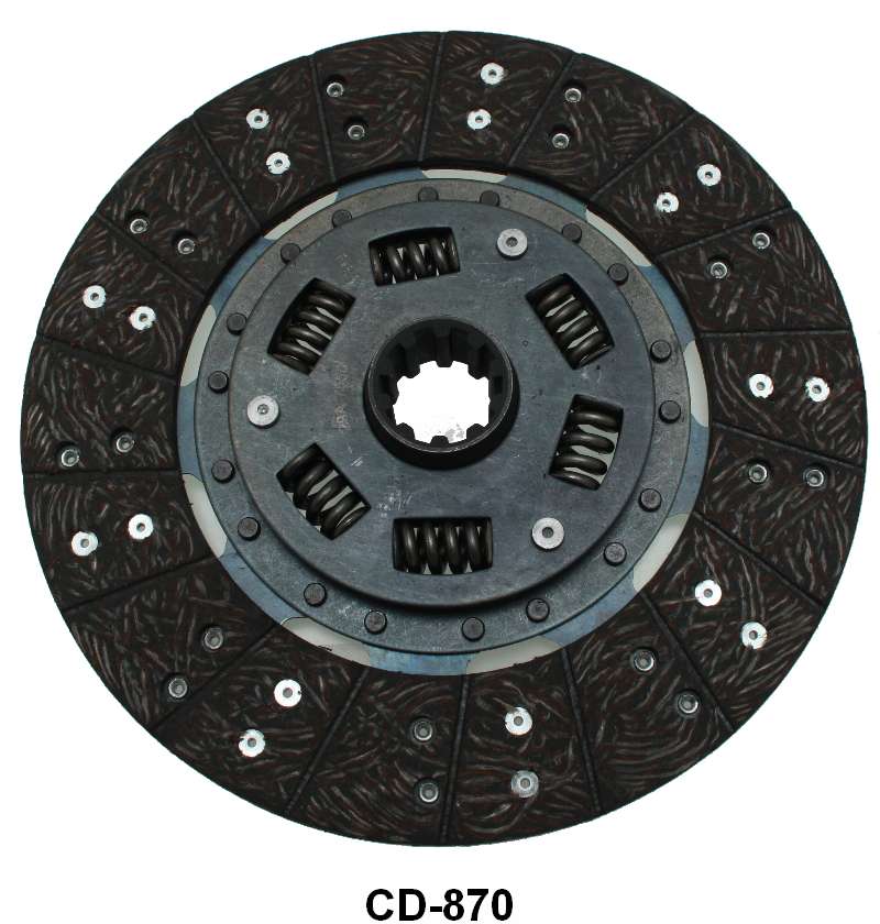 CLUTCH DISC - 32-48 PASS, 39-50 MERC, 32-64 PICKUP 10" WITH 1-3/8" SPLINE
