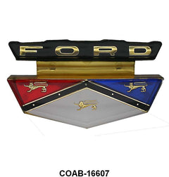 FRONT HOOD PLASTIC EMBLEM - 60 GALAXIE