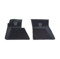 ACCESSORY BLACK RUBBER FRONT FLOOR MATS - 60-64 GALAXIE