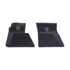 ACCESSORY BLACK RUBBER FRONT FLOOR MATS - 60-64 GALAXIE