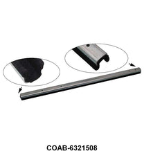 LOCK SIDE LOWER DOOR GLASS RUN - 60-61 GALAXIE HARDTOP/CONVETIBLE