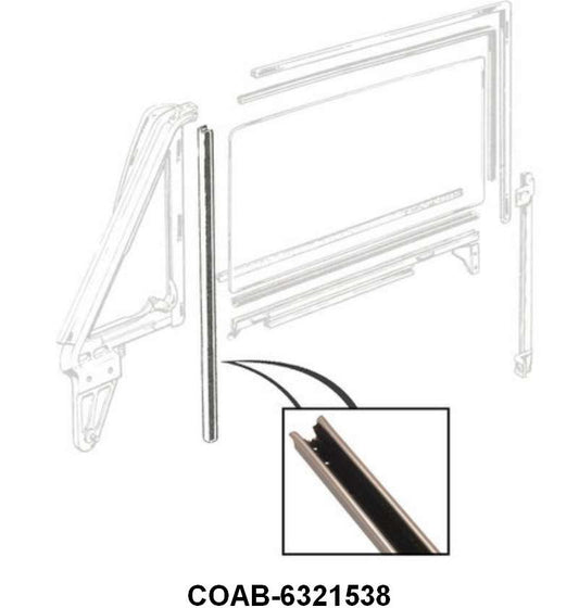 DIVISION BAR CHANNEL - 60-61 GALAXIE CONVERTIBLE, STARLINER
