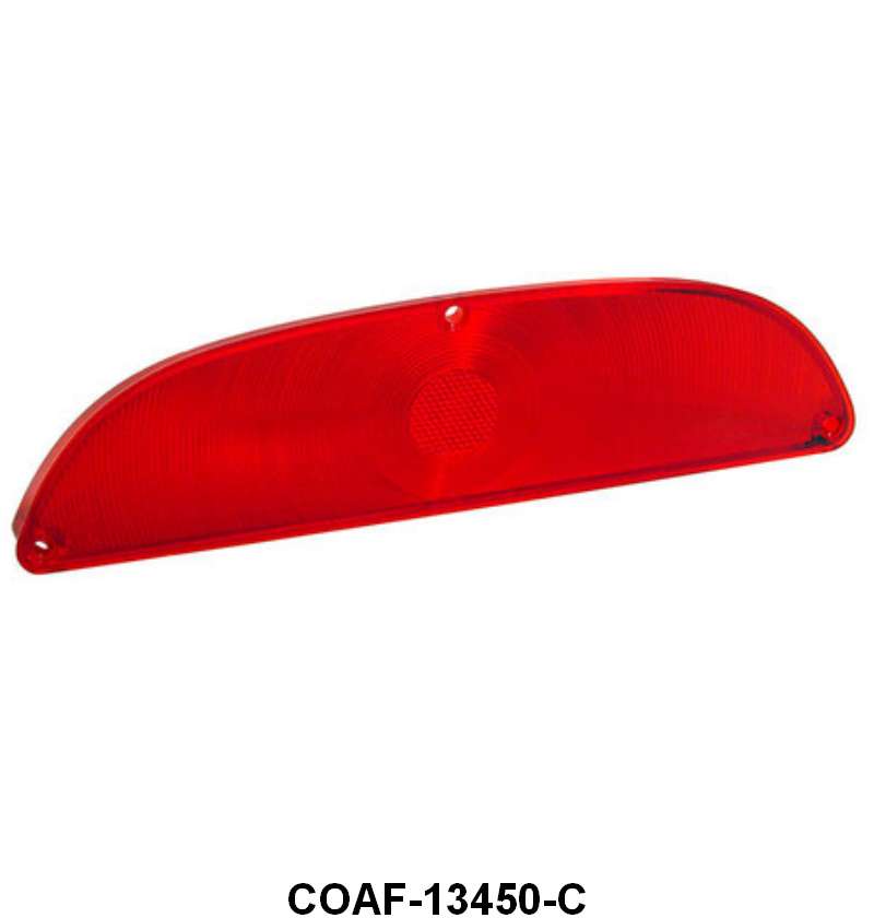 TAIL LIGHT LENS WITH FOMOCO SCRIPT - 60 GALAXIE