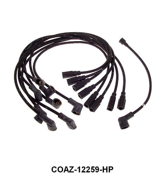 SPARK PLUG WIRE SET - 65-70 ALL 390/427/428 W/STEEL CORE W/SCRIPT