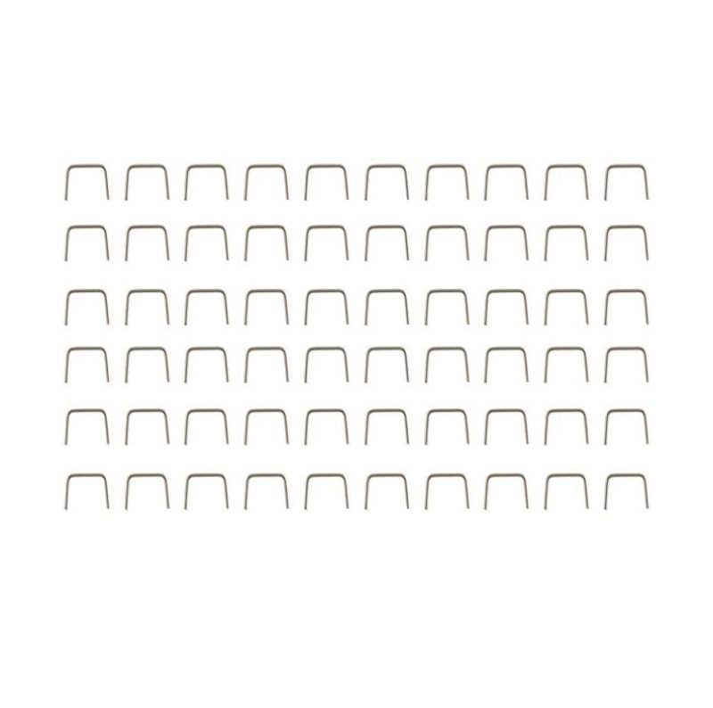 STAINLESS STEEL STAPLES  - SET OF 60