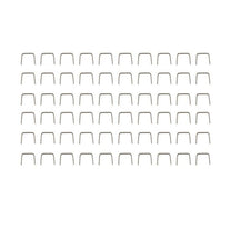 STAINLESS STEEL STAPLES  - SET OF 60