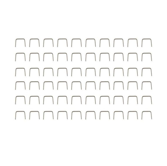 STAINLESS STEEL STAPLES  - SET OF 60