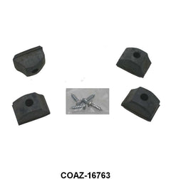 HOOD SIDE BUMPERS ON FENDER - 60 GALAXIE