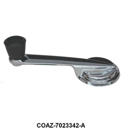 WINDOW CRANK - 60-62 GLX, 62-63 FRLN WITH BLACK KNOB
